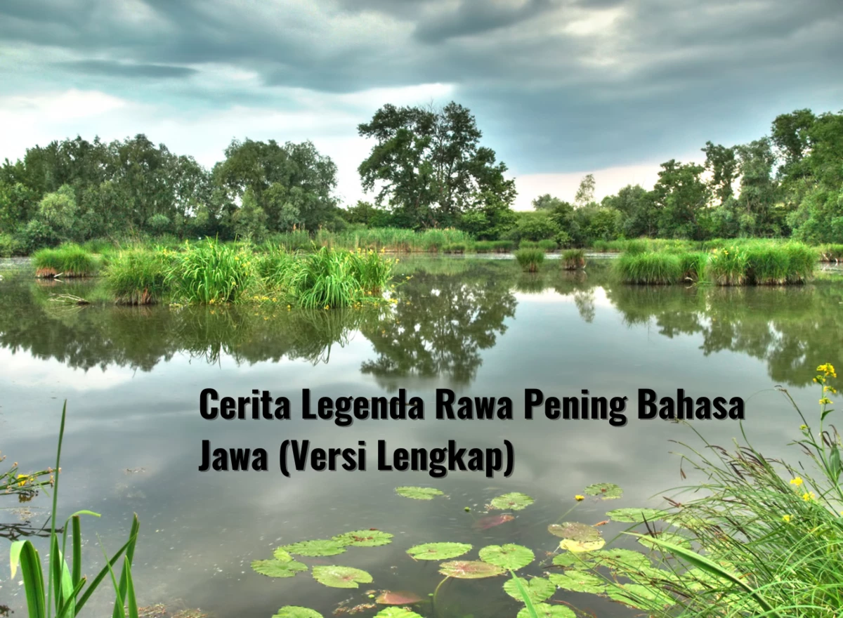Cerita Legenda Rawa Pening Bahasa Jawa (Versi Lengkap)