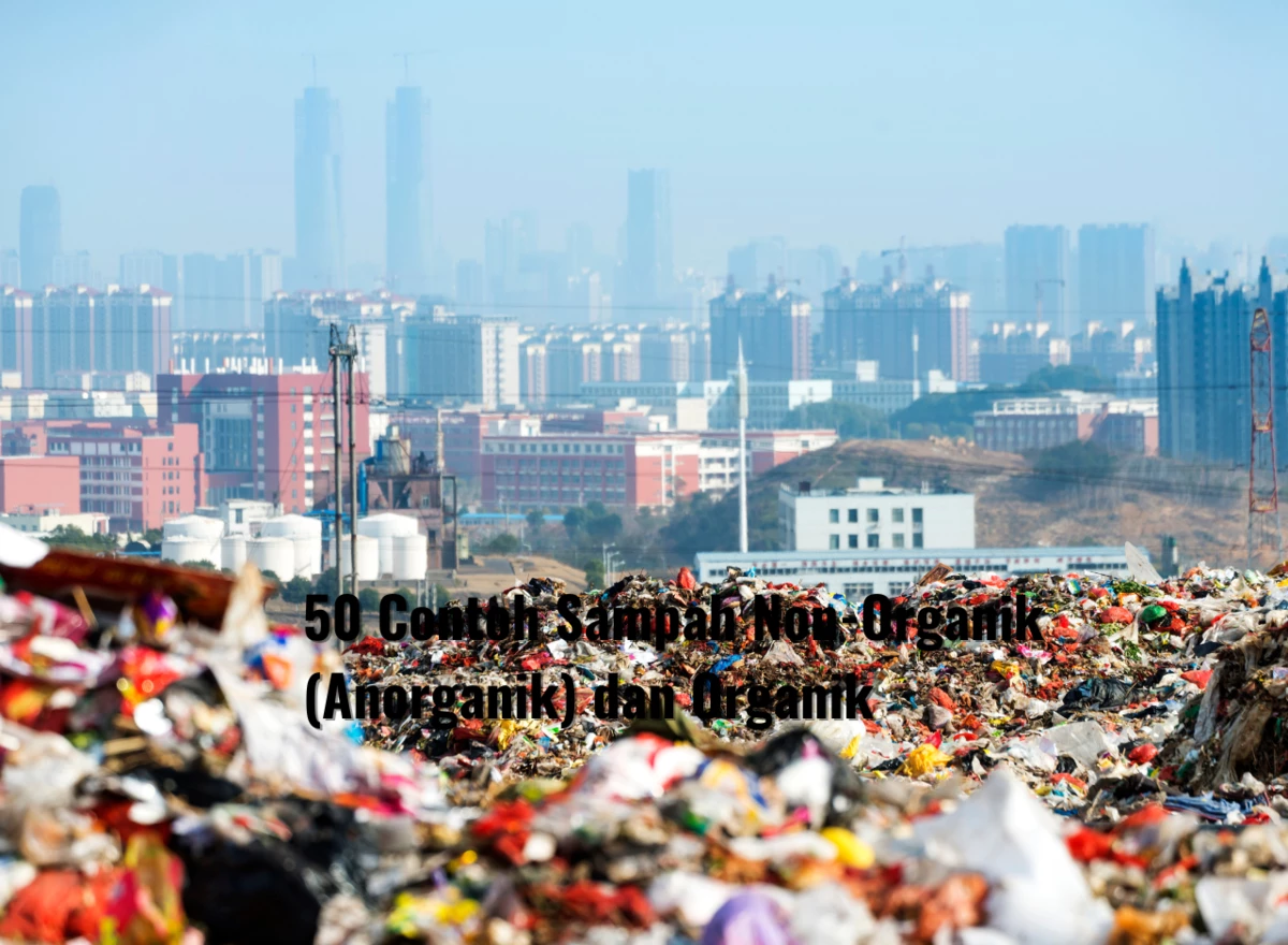 100 Contoh Sampah Non-Organik (Anorganik) dan Organik