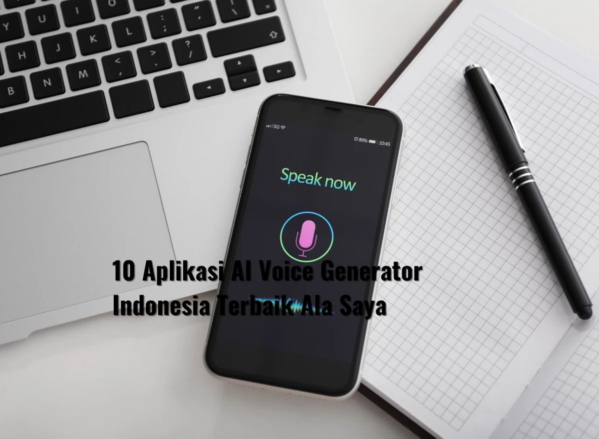 10 Aplikasi AI Voice Generator Indonesia Terbaik Ala Saya