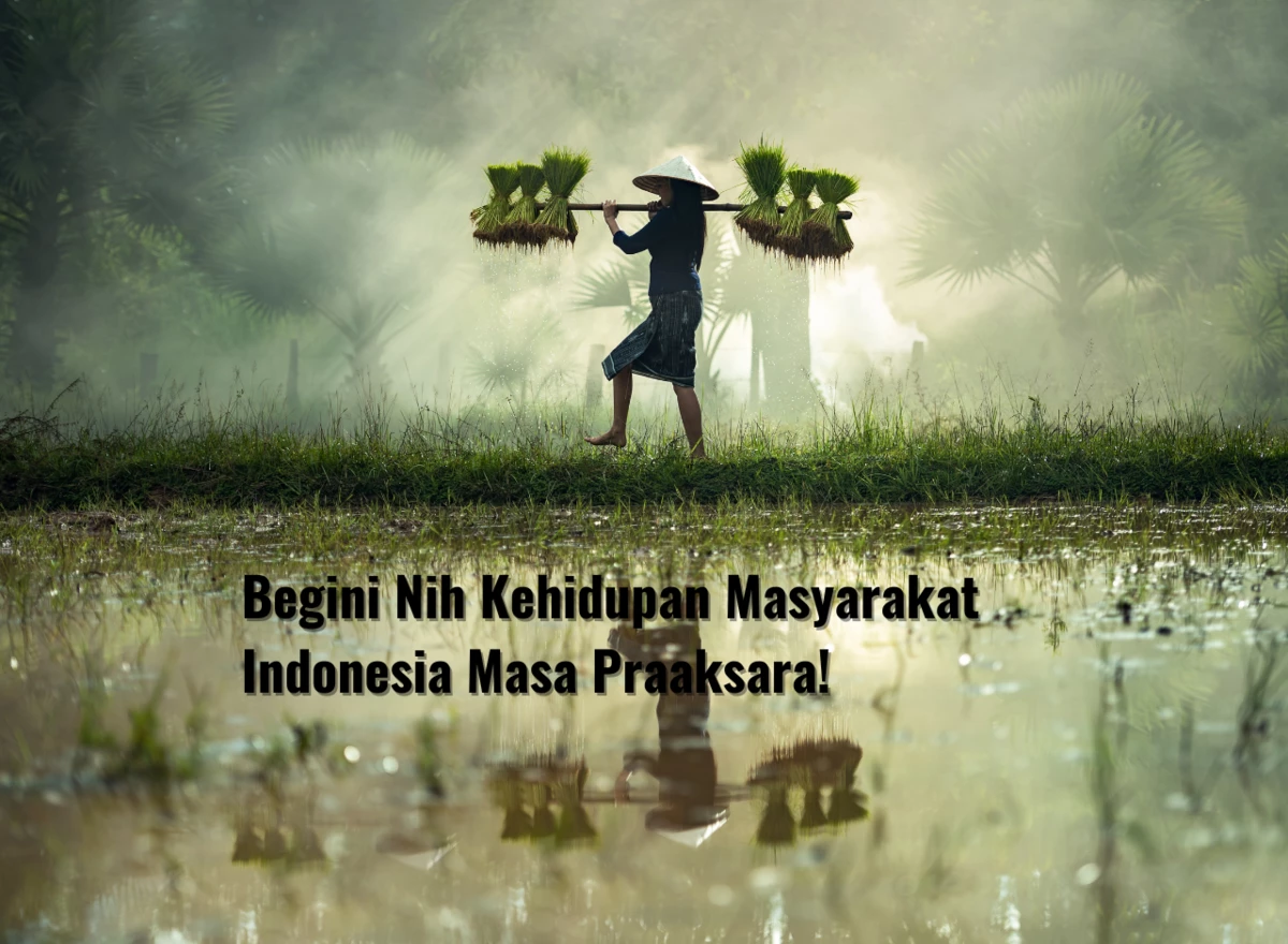 Begini Nih Kehidupan Masyarakat Indonesia Masa Praaksara