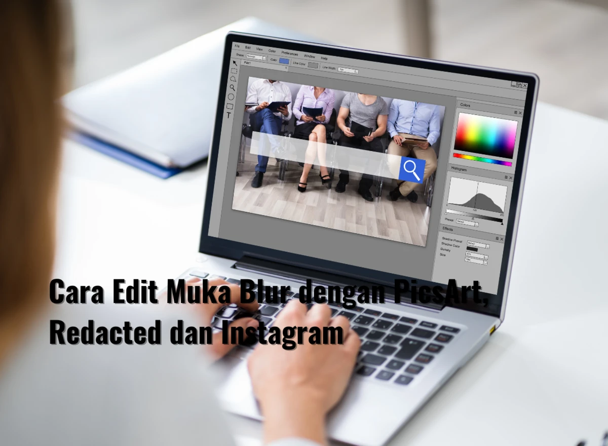 Cara Edit Muka Blur dengan PicsArt, Redacted dan Instagram
