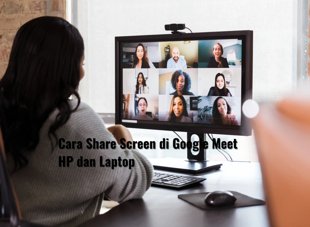 Cara Share Screen di Google Meet HP dan Laptop