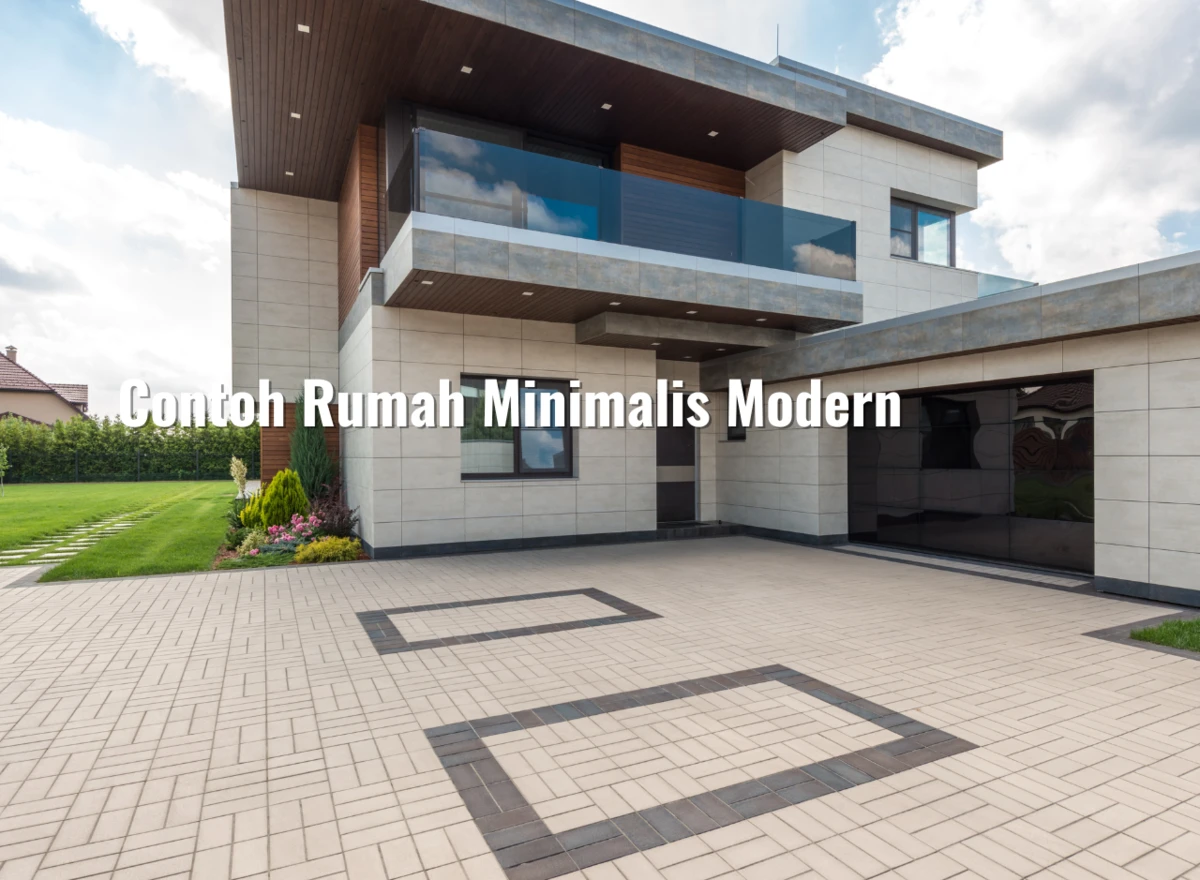Contoh Rumah Minimalis Modern