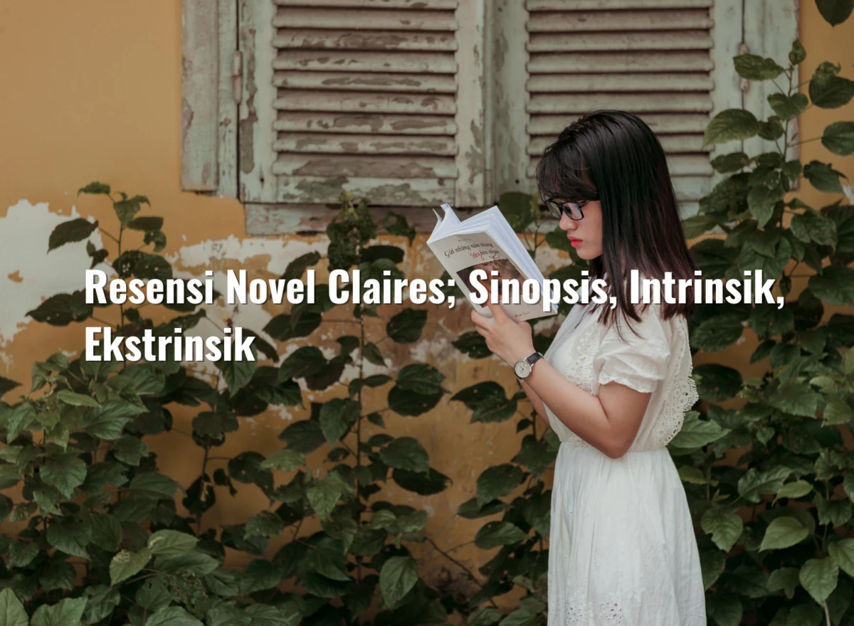 Resensi Novel Claires; Sinopsis, Intrinsik, Ekstrinsik