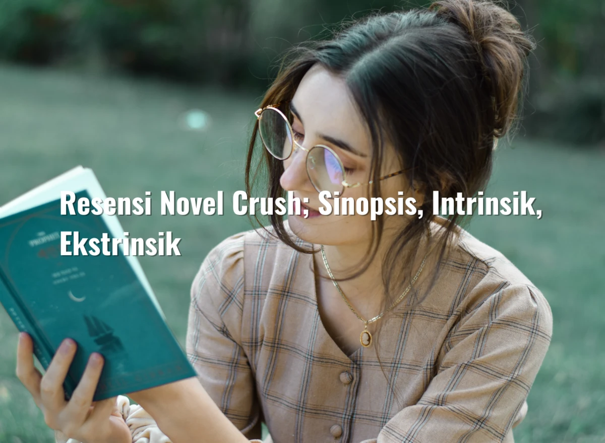 Resensi Novel Crush; Sinopsis, Intrinsik, Ekstrinsik