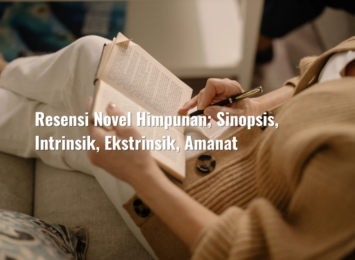 Resensi Novel Himpunan; Sinopsis, Intrinsik, Ekstrinsik, Amanat