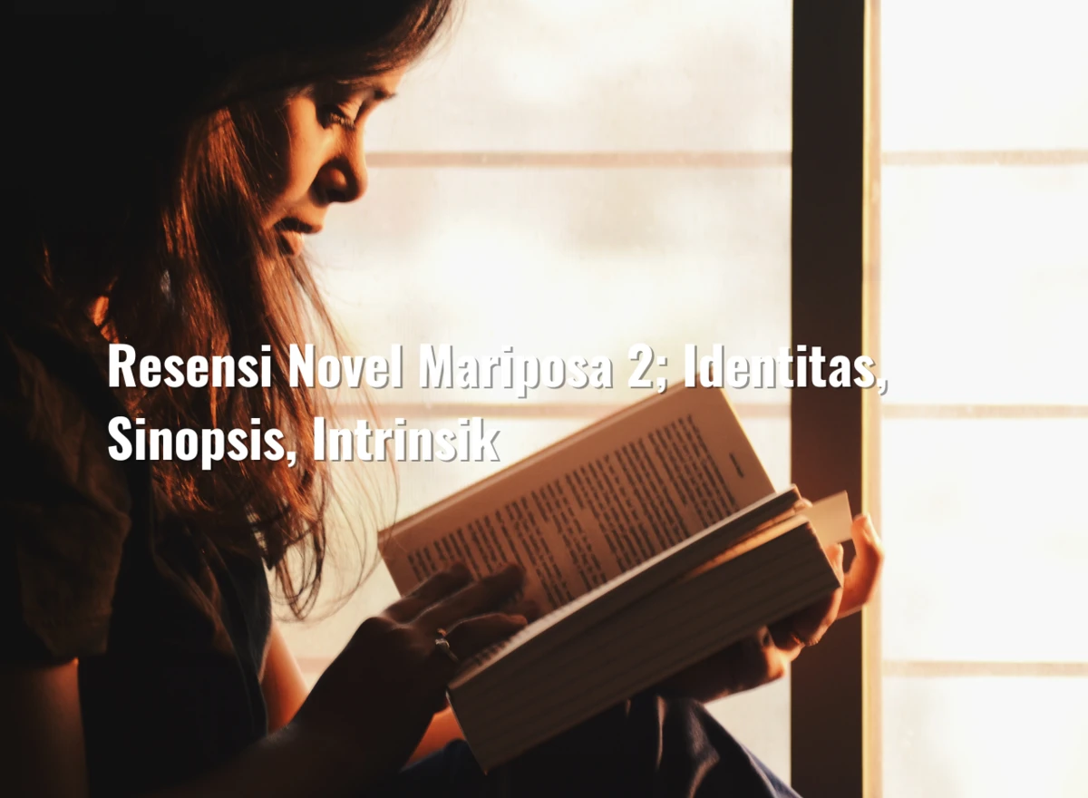 Resensi Novel Mariposa 2; Identitas, Sinopsis, Intrinsik