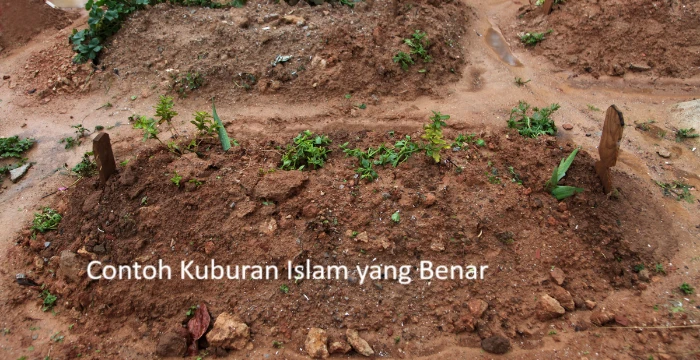 Contoh Kuburan Islam yang Benar
