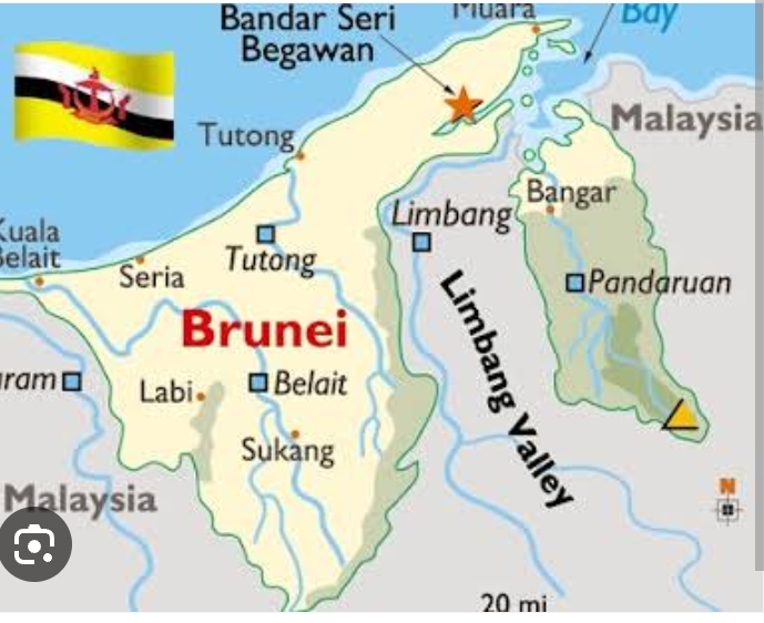 Kondisi Geografis Brunei Darussalam