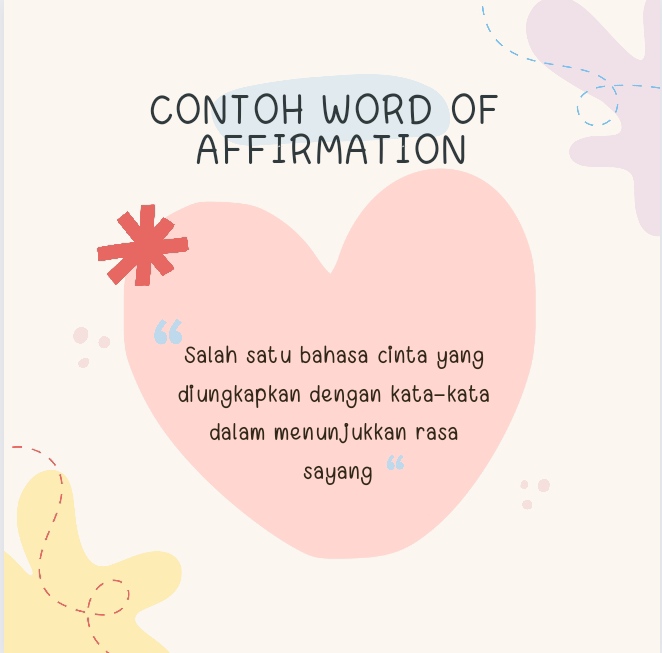 Contoh Words Of Affirmation